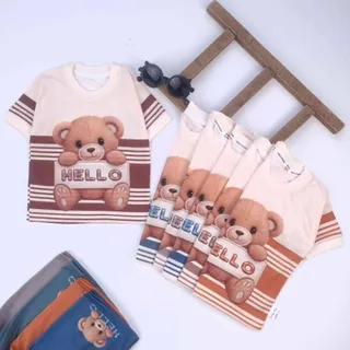 تیشرت شورت خرس hello ?