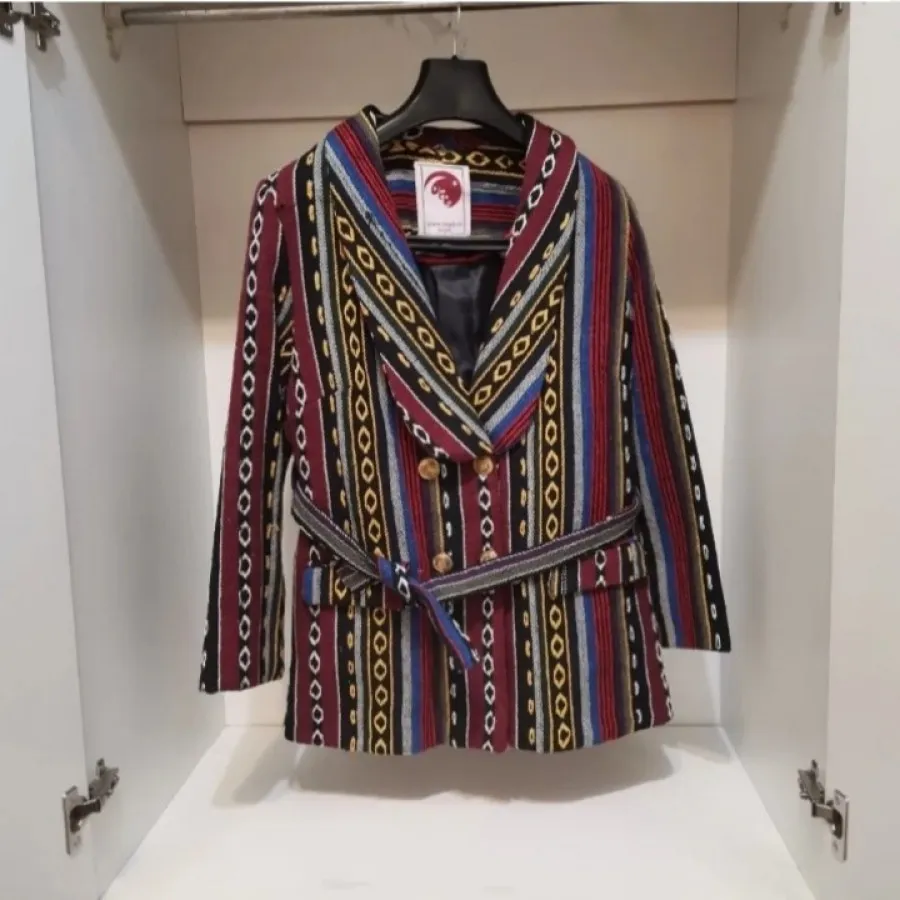 کت گلیم زرشکی سایز2