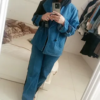 کت و شلوار ست جین