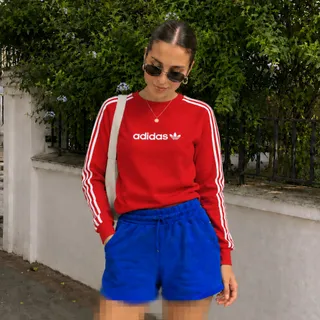 شلوارک آبی کاربنی ZARA