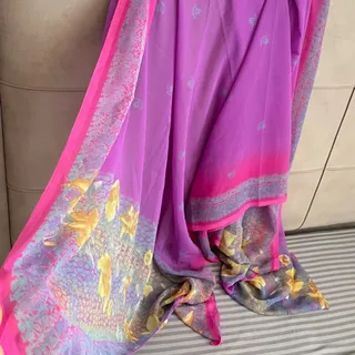 شال حریر هندی