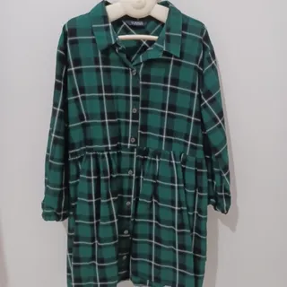 پیراهن جلو دکمه دار
