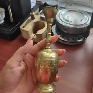 قلیون برنجی قدیمی