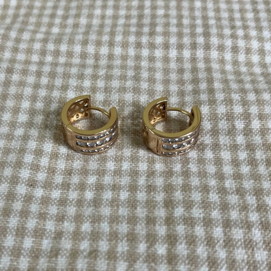 گوشواره استیل رنگ ثابت