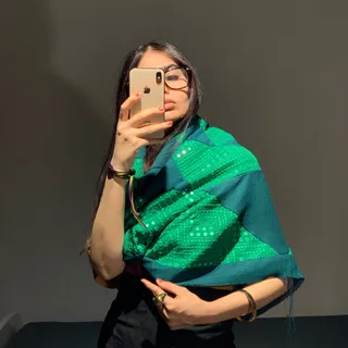 روسری سبز