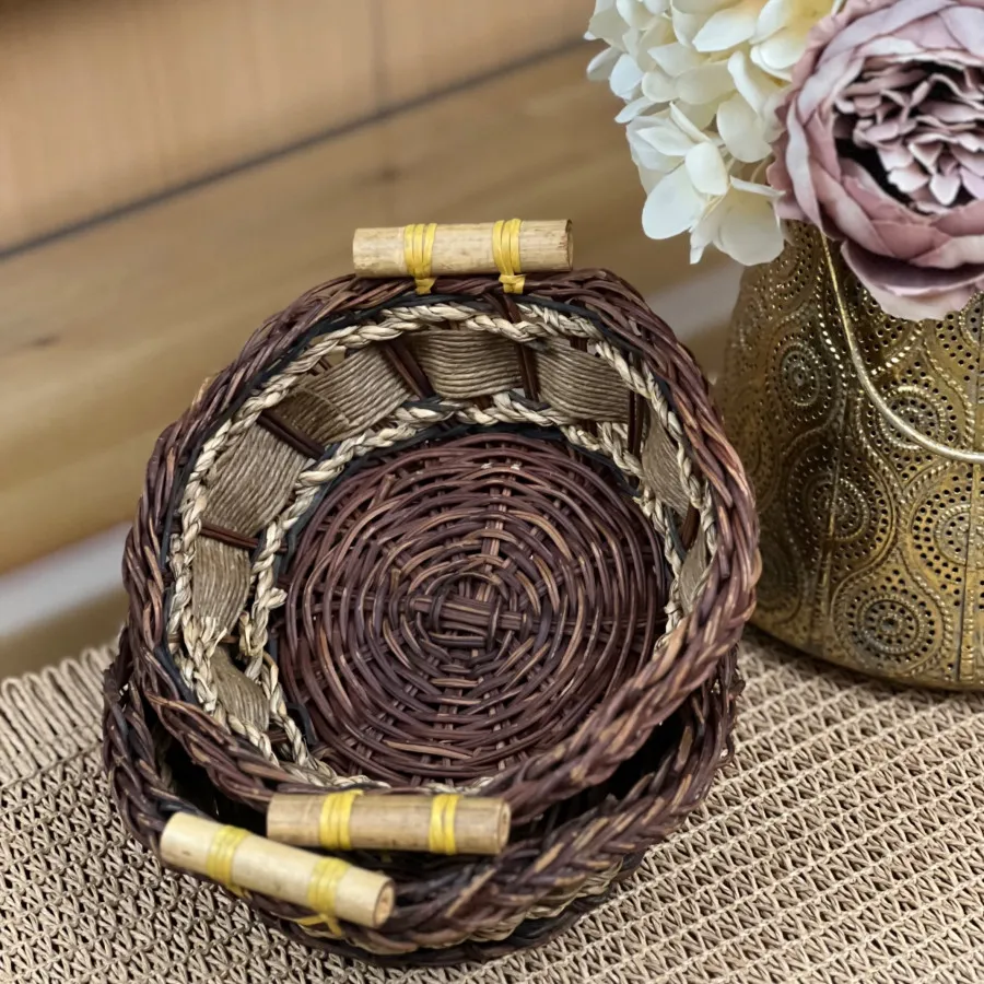 سبد حصیری وارداتی