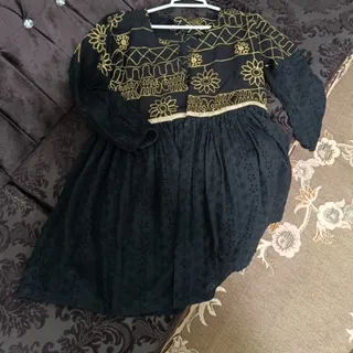 لباس عروسکی خامه دوزی