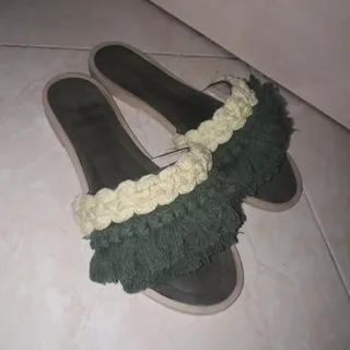 دمپایی مکرومه