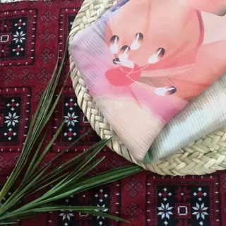 روسری نخی آبرنگی