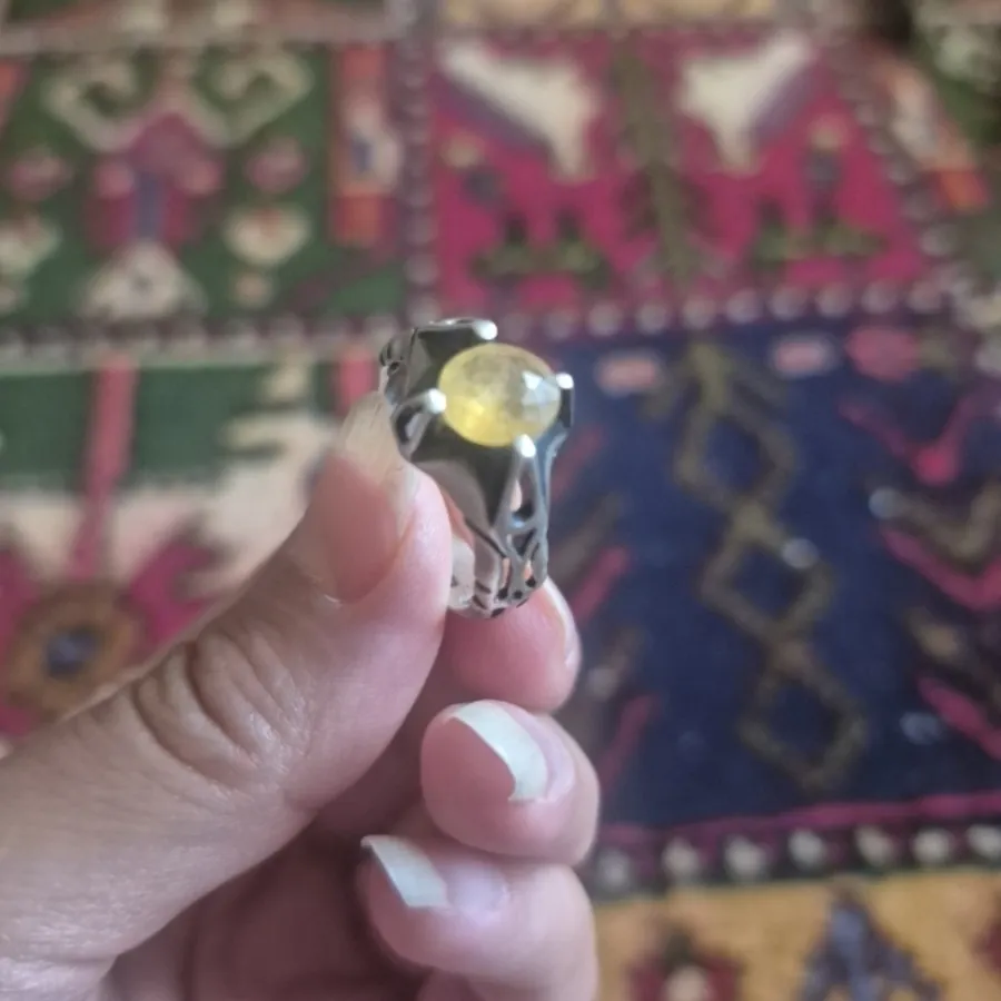 انگشتر نقره  مردانه