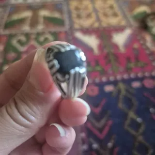 انگشتر نقره مردانه