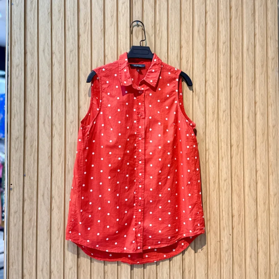 تاپ خال خالی برندprimark
