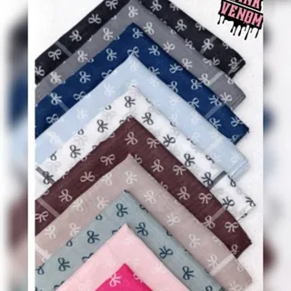 مینی اسکارف پاپیونی نخی