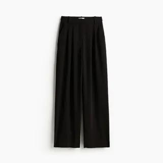 شلوار کرپ وایدلگ برند H&M