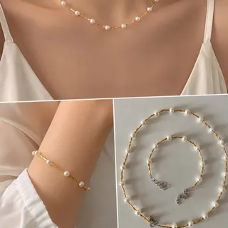 ست دستبند با گردنبند