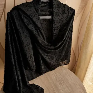 شال مشکی محرمی