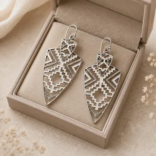 گوشواره میناکاری
