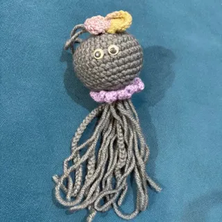عروسک هشت پای بافتنی