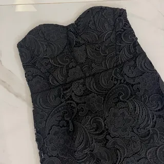 پیراهن دکلته گیپوری