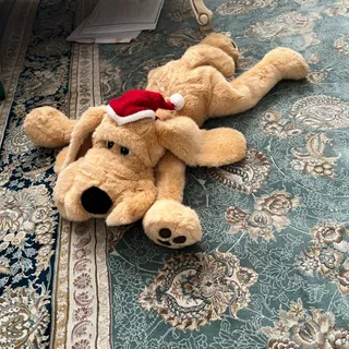 عروسک سگ بزرگ خارجی