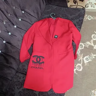 مانتو کتی قرمز