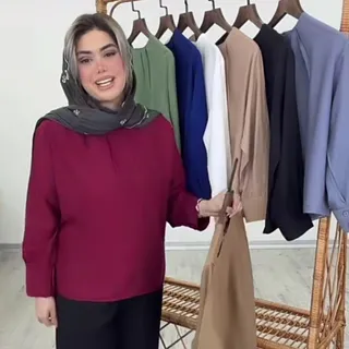 شومیز جلو بسته شیک