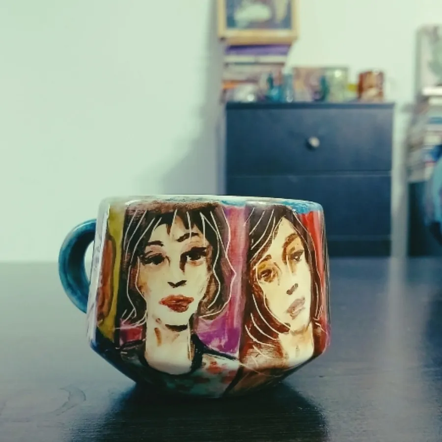 فنجان سرامیکی دستساز