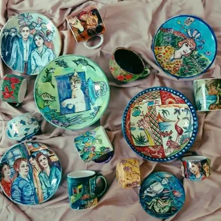 ظروف سرامیکی دستساز