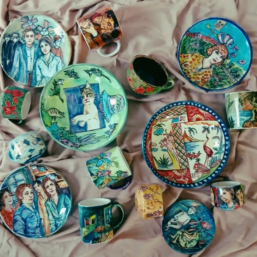 ظروف سرامیکی دستساز