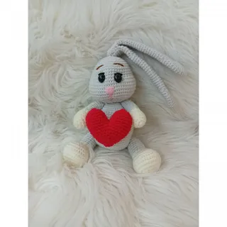 عروسک خرگوش بافتنی