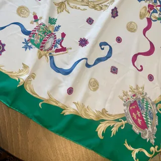 روسری ابریشم ژاکارد