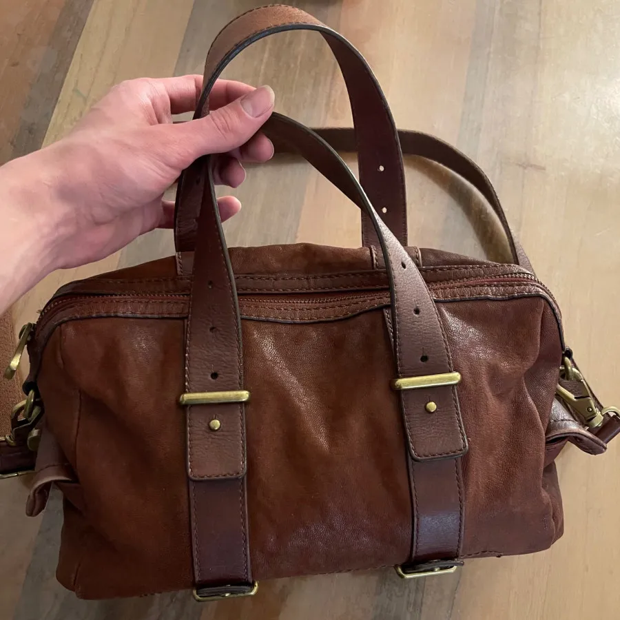 کیف چرم FOSSIL اورجینال