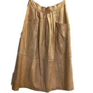 دامن چرم زنانه