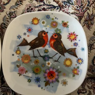 بشقاب چینی قدیمی
