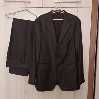 کت شلوار مردانه ذغالی