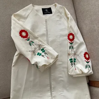 مانتو گلدوزی شده