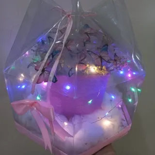 باکس گل پروانه چراغدار