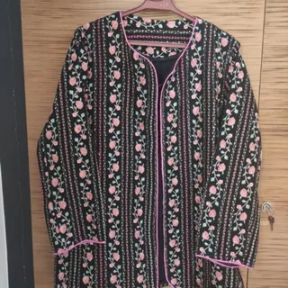 کت لینن سوزندوزی