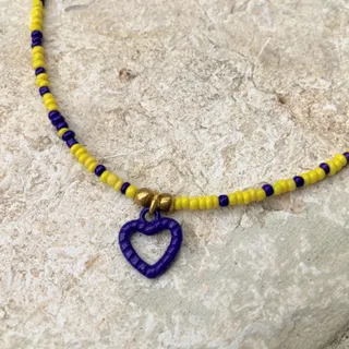 گردنبند منجوقی قلب