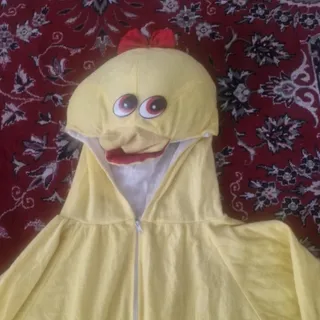 لباس  جوجه زرد طلایی