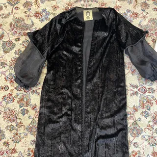 مانتو مجلسی مشکی
