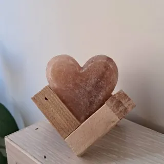 دکوری سنگ نمک قلب ♡