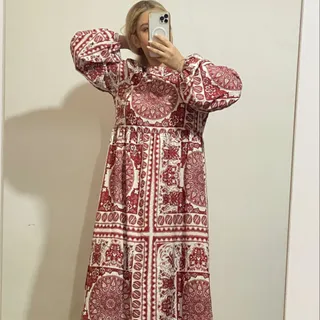 پیراهن کفتان بلند