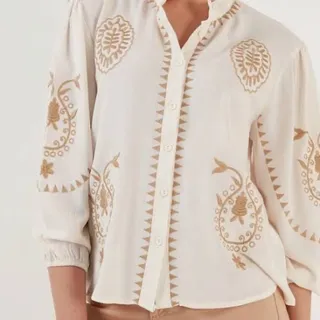 شومیز لینن زارا