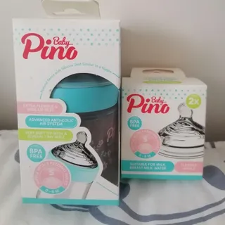 شیشه شیر و سر شیشه پینو