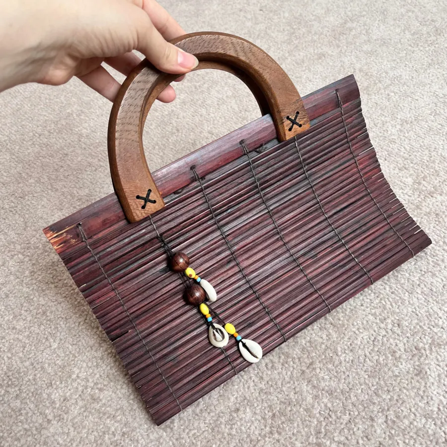 کیف چوبی