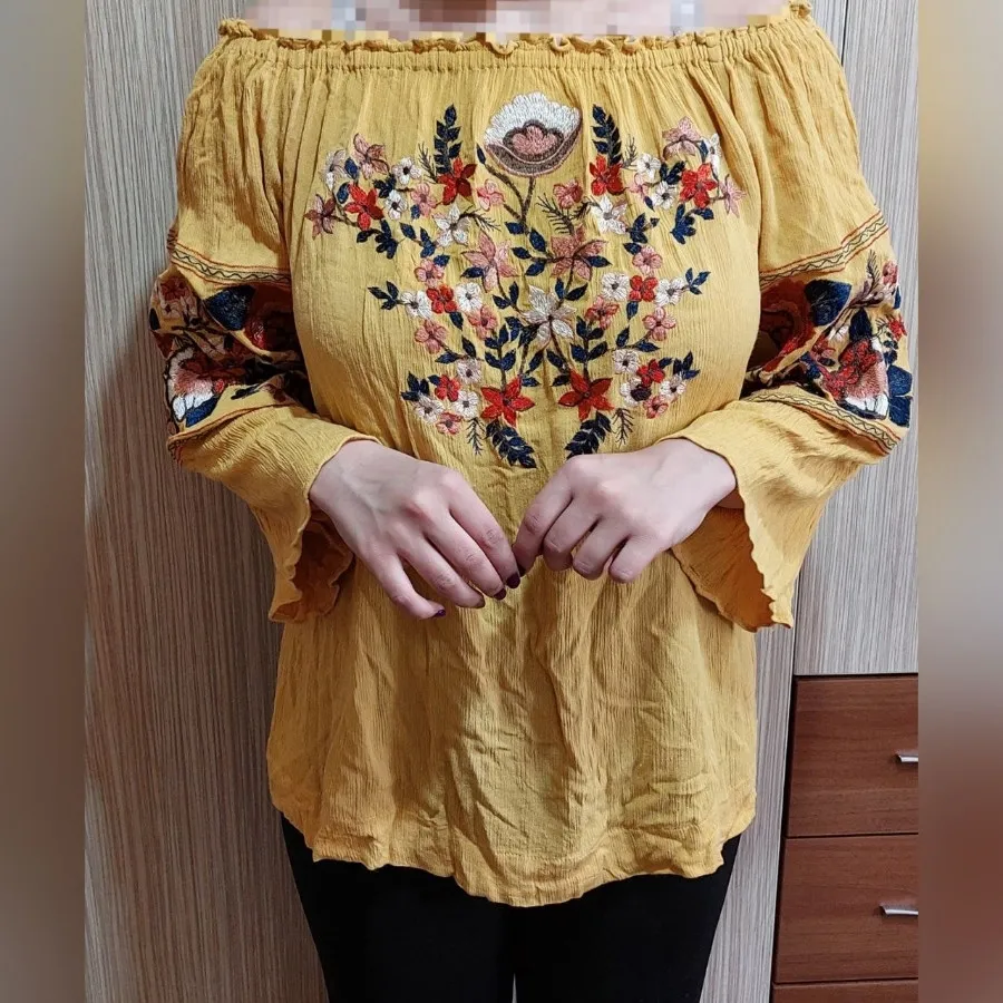 بلوز مجلسی نخی خارجی