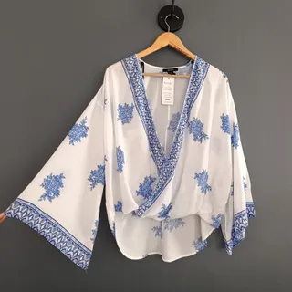 شومیز نخی برند Forever21