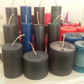 شمع استوانه ای