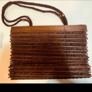 کیف چوب طبیعی دستساز